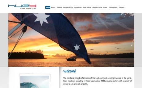 bali web design : huey : mentawai-surf-charter-huey