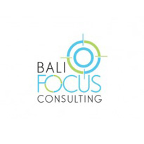 bali focus consulting : villa logo : logo design : bali logo design