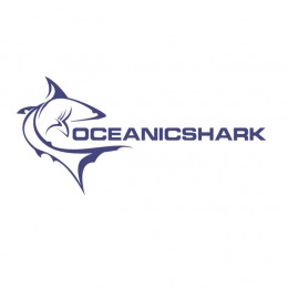 oceanic shark : villa logo : logo design : bali logo design