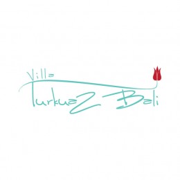 villa turkuaz bali : villa logo : logo design : bali logo design